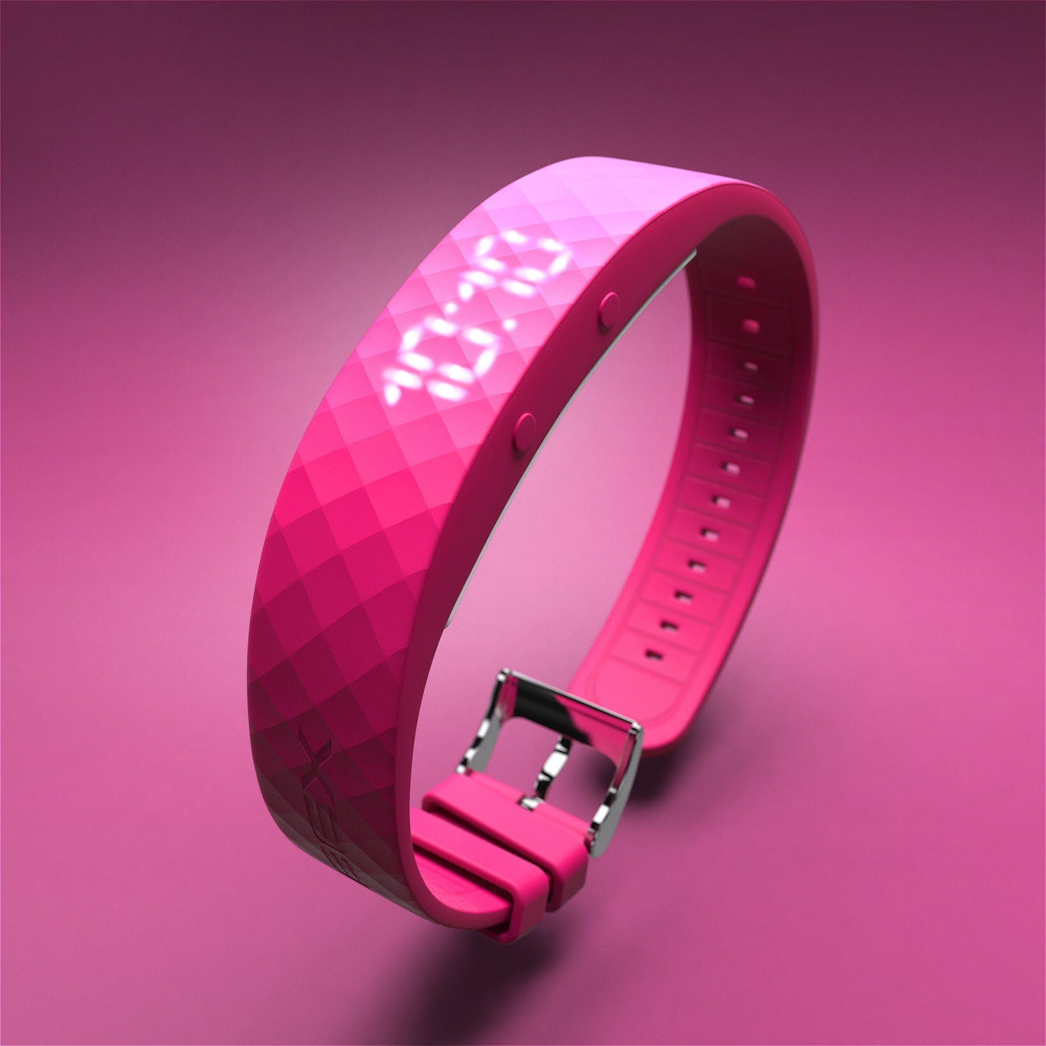 Sängvätningsklocka för barn rosa | FIBEX8V03 - Digitalt - Ljusröd - Unisex - Silikon -