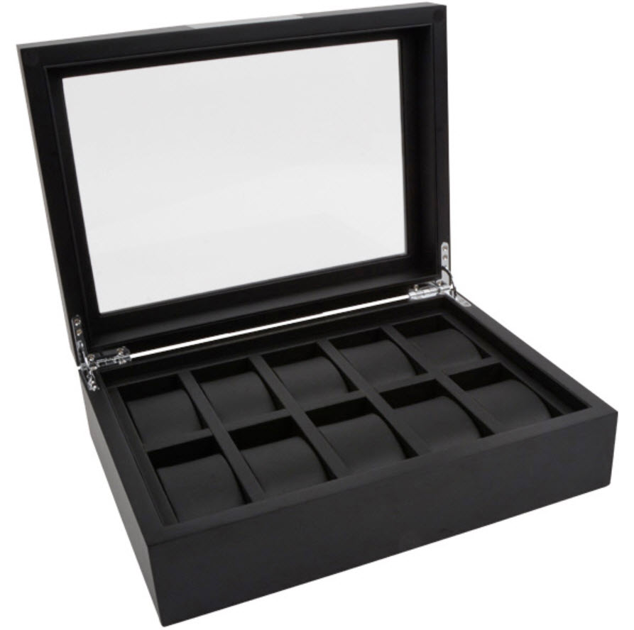 IHS 10 Pieces Wooden Watch Storage - - - - -
