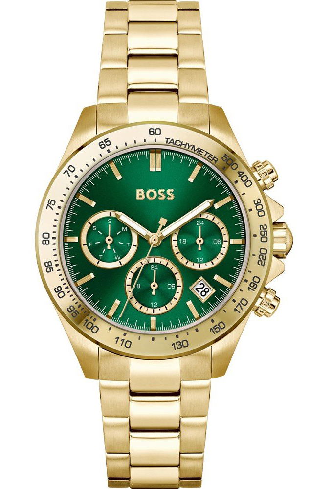 BOSS Novia 1502750 - Quartz - Guld - Damklocka - Rostfri stål - Härdat mineralglas