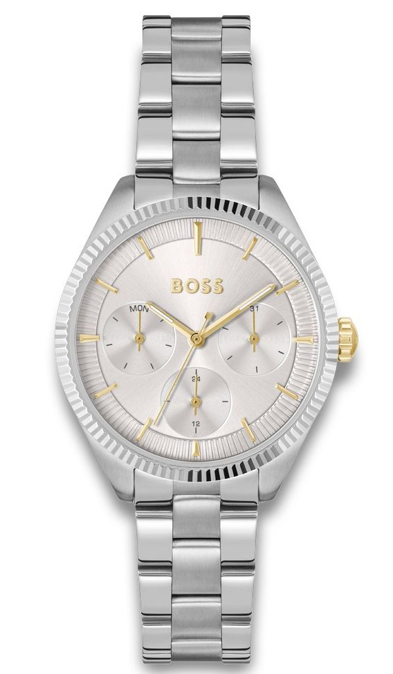 BOSS Sage Sport 1502800 - Quartz - Silver - Damklocka - Rostfri stål - Härdat mineralglas