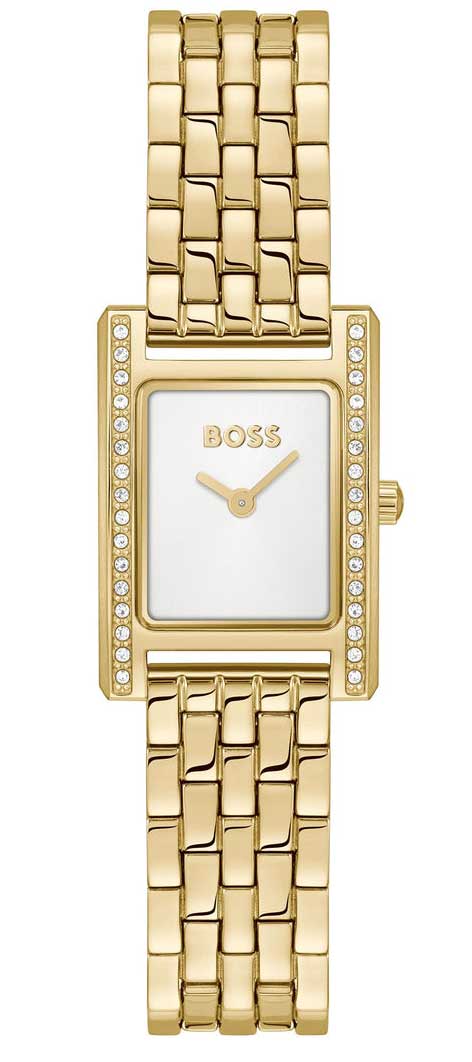 BOSS Modern Classic 1502815 - Quartz - Guld - Damklocka - Rostfri stål - Härdat mineralglas