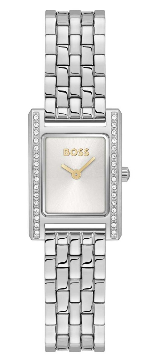 BOSS Modern Classic 1502816 - Quartz - Silver - Damklocka - Rostfri stål - Härdat mineralglas