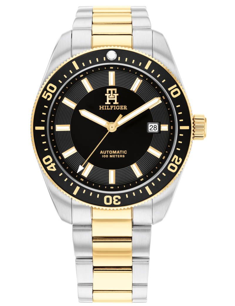 Tommy Hilfiger TH85 Automatic 1710552 - Automatisk - Silver - Herrklocka - Rostfri stål - Härdat mineralglas