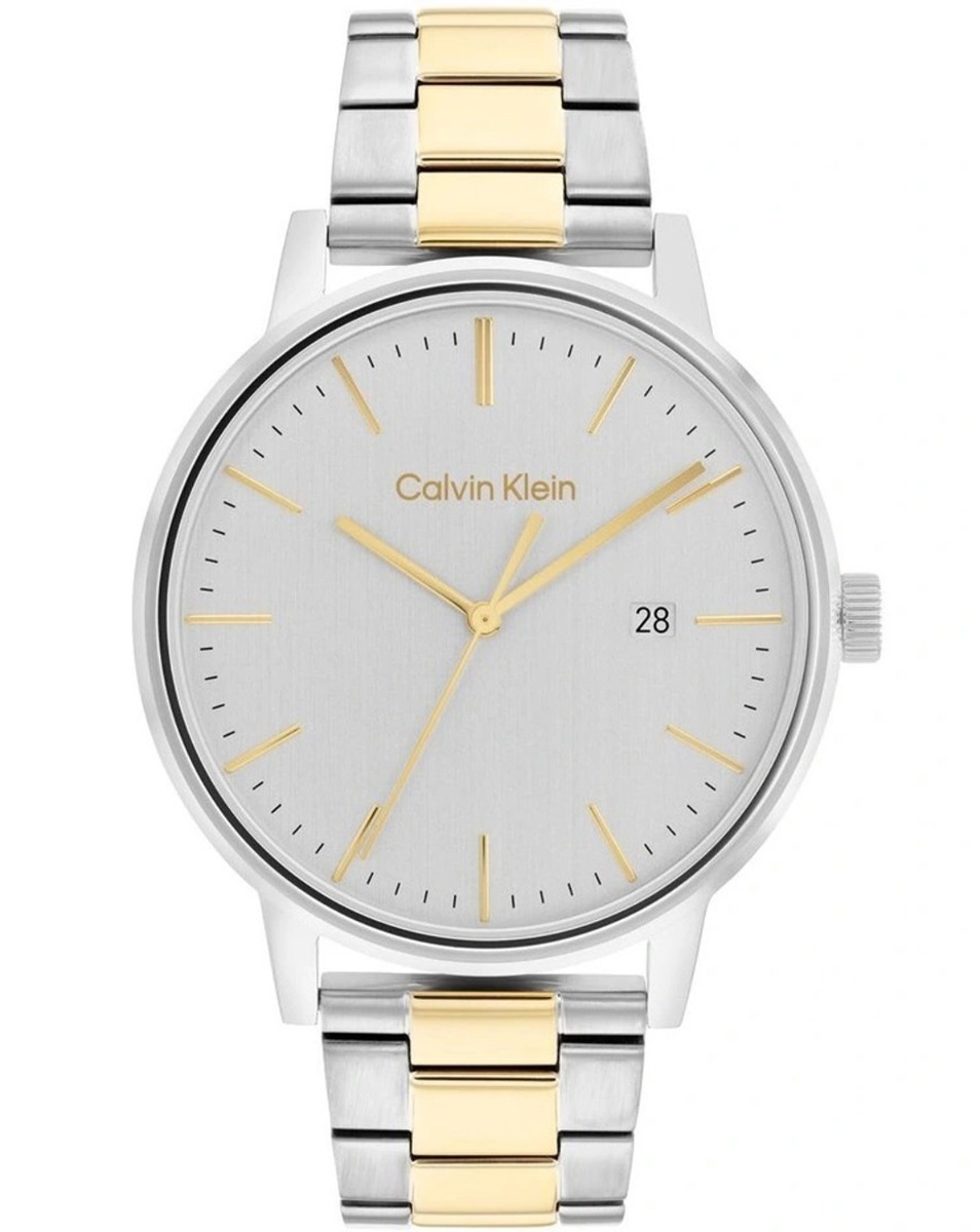 Calvin Klein Linked 25200055 - Quartz - Silver - Herrklocka - Rostfri stål - Härdat mineralglas