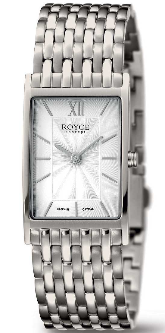 Boccia Titanium Royce Concept 3285-02 - Quartz - Silver - Damklocka - Titan - Safir