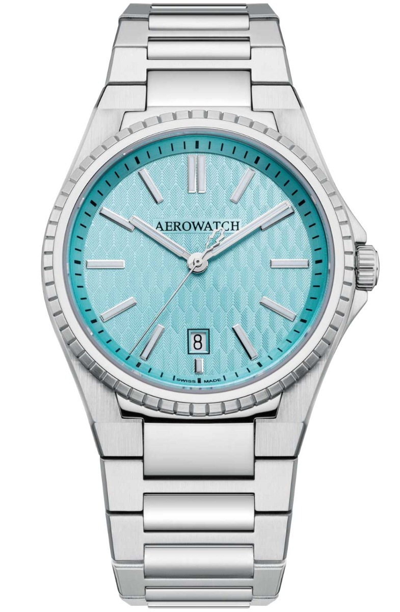 Aerowatch Milan Sport Automatic A 60998 AA05 M - Automatisk - Silver - Herrklocka - Rostfri stål - Safir