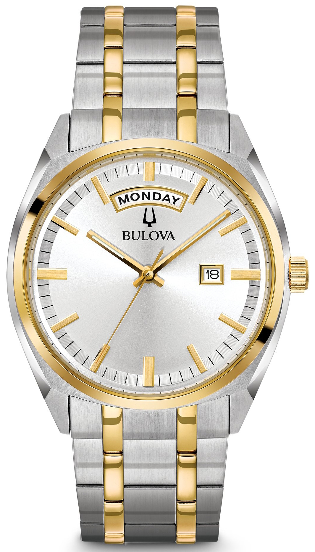 Sofistikerad herrklocka - Bulova Dress Men's 98C127 - Quartz - Silver - Herrklocka - Rostfri stål - Härdat mineralglas