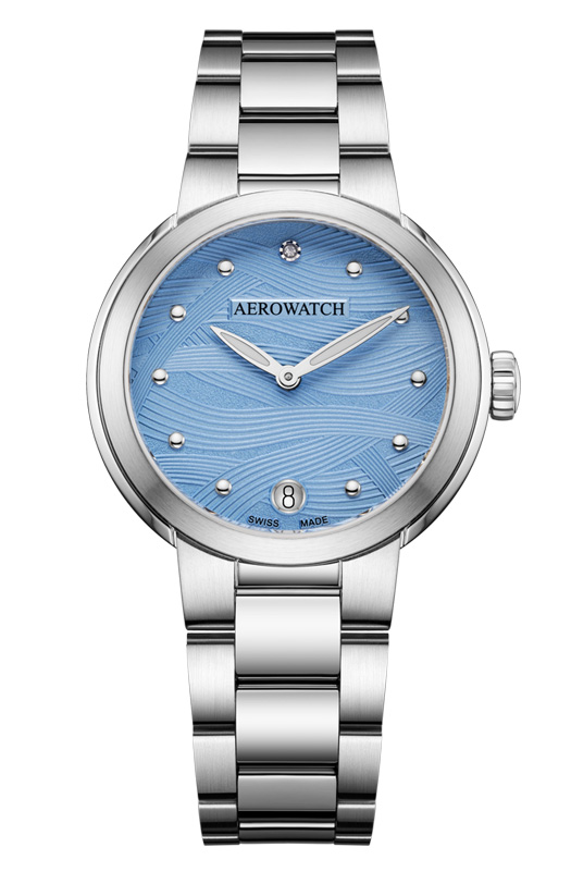 Aerowatch Harmonie Lady Quartz A 42107 AA01 M - Quartz - Silver - Damklocka - Rostfri stål - Safir