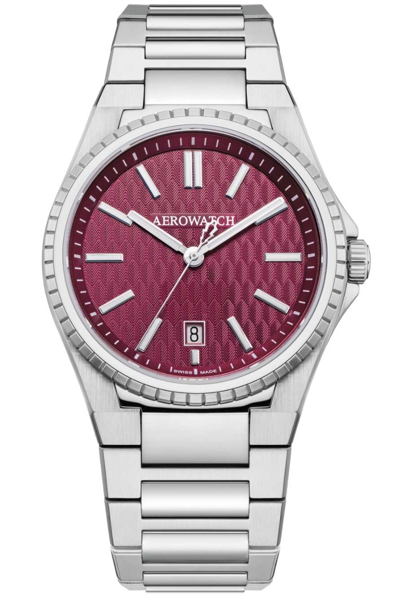 Aerowatch Milan Sport Automatic A 60998 AA06 M - Automatisk - Silver - Herrklocka - Rostfri stål - Safir