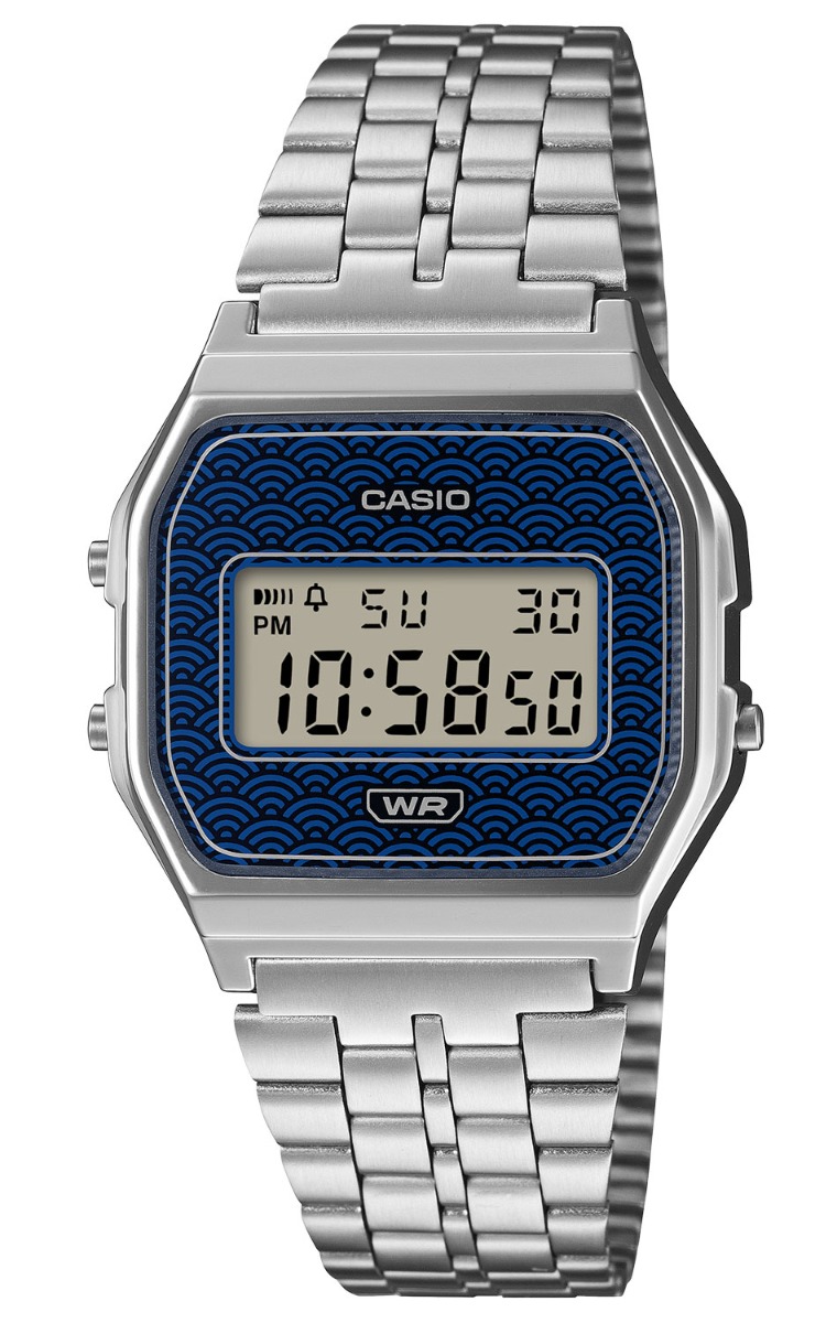 Casio Vintage Limited Edition A159WEVJ-2ER (Made in Japan) - Digitalt - Silver - Unisex - Rostfri stål - Härdat mineralglas