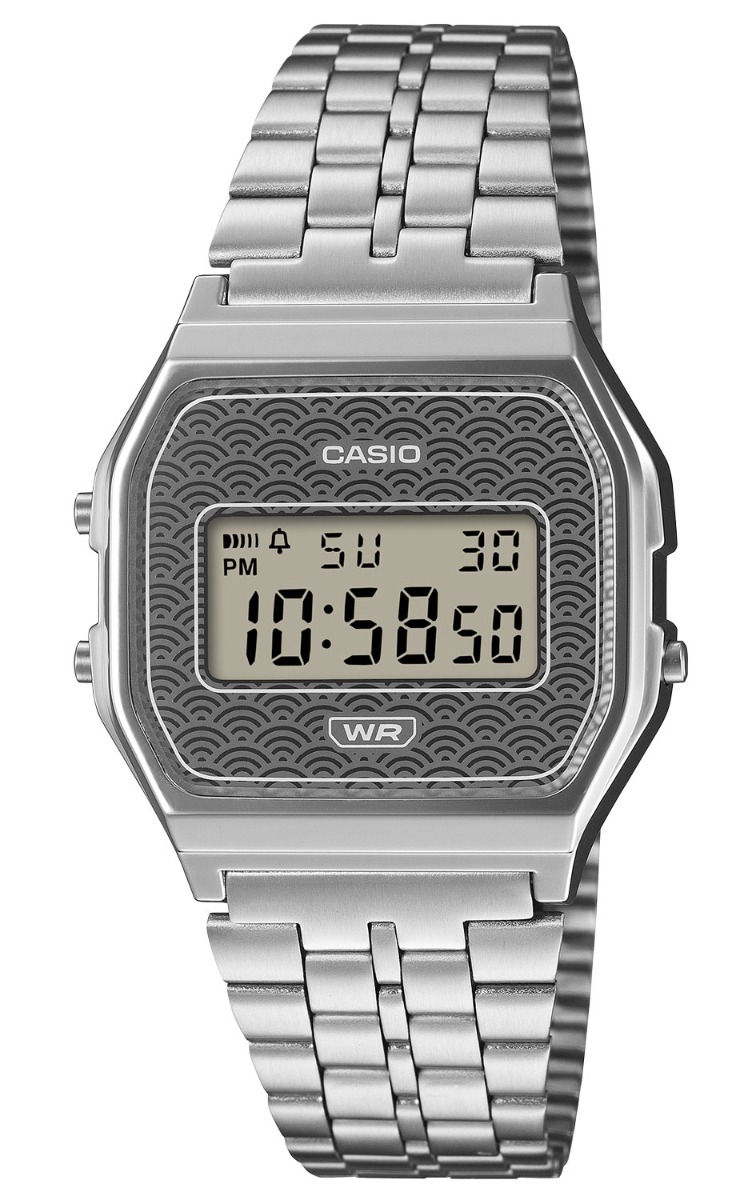 Casio Vintage Limited Edition A159WEVJ-7ER (Made in Japan) - Digitalt - Silver - Unisex - Rostfri stål - Härdat mineralglas
