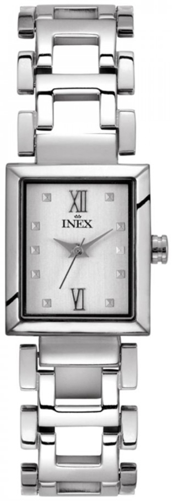 Damur - Inex Ladies Silver/Silver A24028T4P - RIP - Quartz - Silver - Damklocka - Titan - Härdat mineralglas