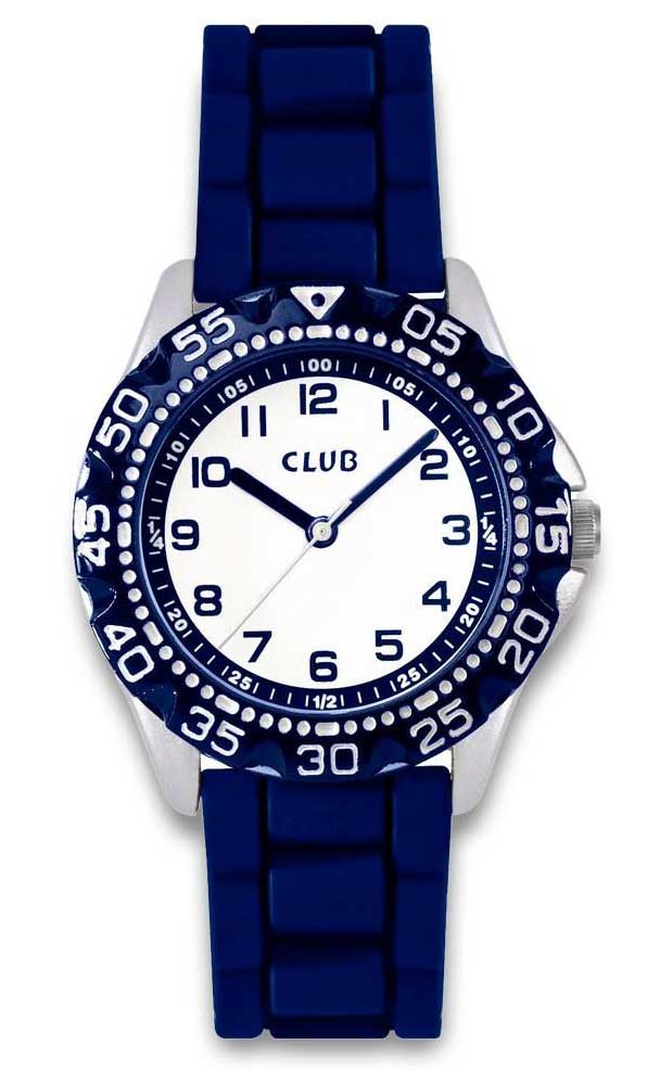 Club Children Blue 30m A56564S8A - Quartz - Silver - Unisex - Gummi - Härdat mineralglas