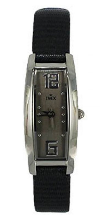 Åh, du måste kolla in boetten! - Inex Black Gray A58707S3P - Quartz - Silver - Damklocka - Läder - Härdat mineralglas
