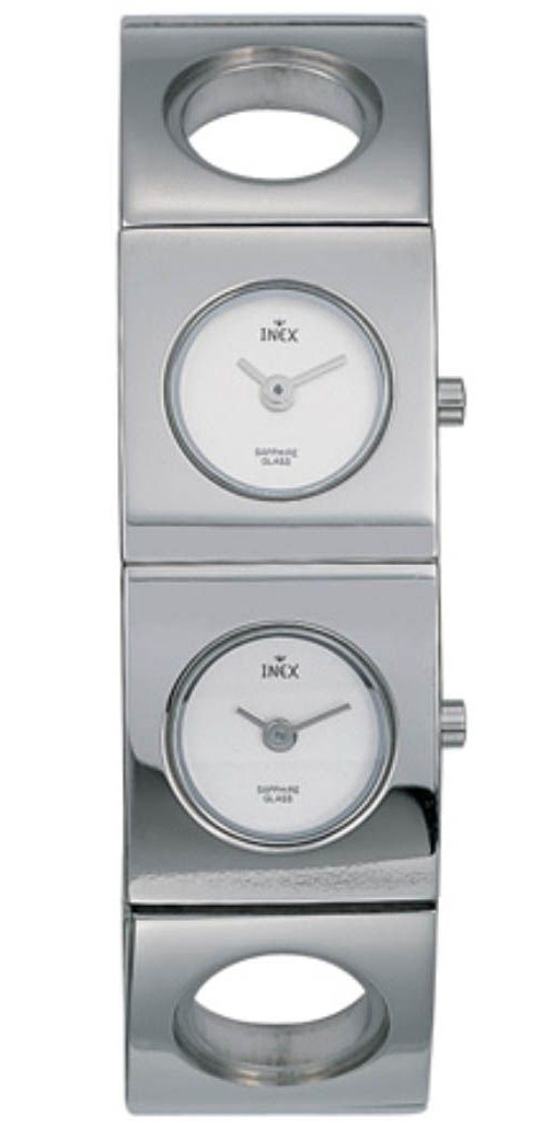 Inex Ladies Silver White A69158S4 - Quartz - Silver - Damklocka - Rostfri stål - Safir