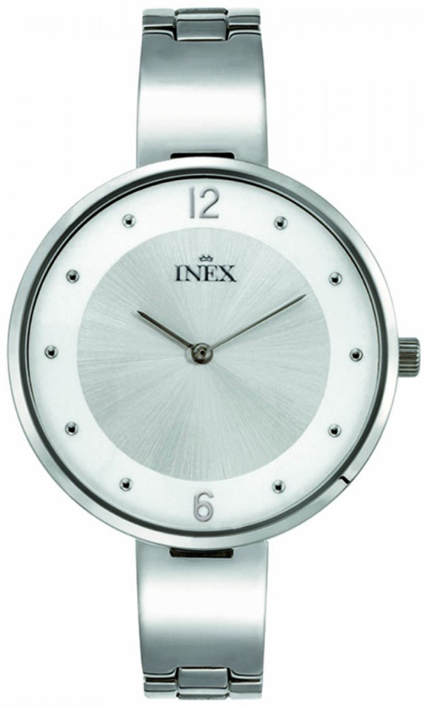 Behaglig minimalism - Inex Ladies Silver/Silver A69508S4P - Quartz - Silver - Damklocka - Rostfri stål - Härdat mineralglas