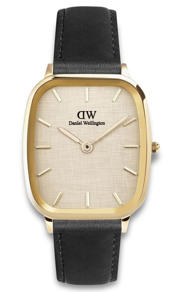 Daniel Wellington Vintage Sheffield Gold DW00100838 - Quartz - Guld - Herrklocka - Läder - Härdat mineralglas