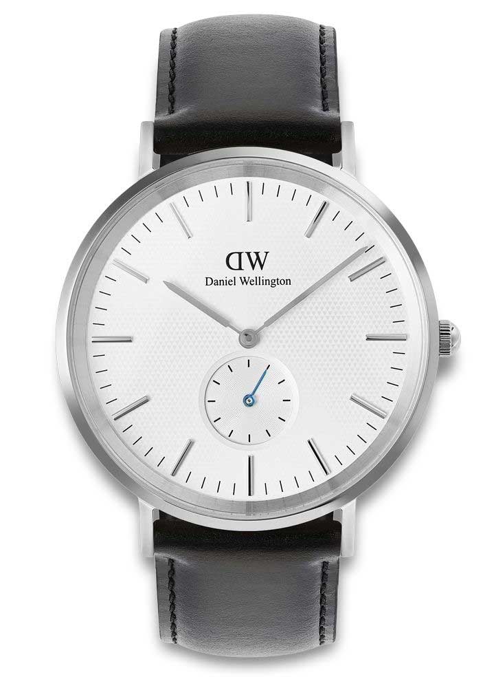 Daniel Wellington Classic Sheffield DW00100866 - Quartz - Silver - Herrklocka - Läder - Härdat mineralglas