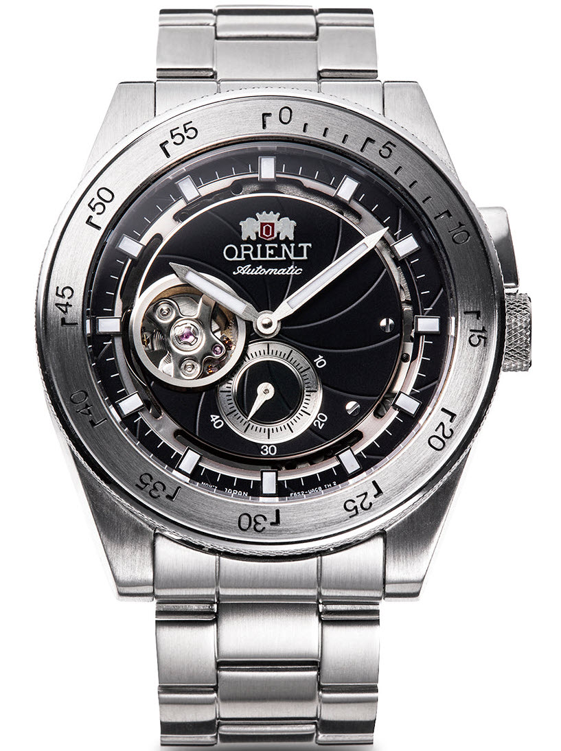 Orient Retro Future Camera Revival Automatic RA-AR0201B - Automatisk - Silver - Herrklocka - Rostfri stål - Härdat mineralglas