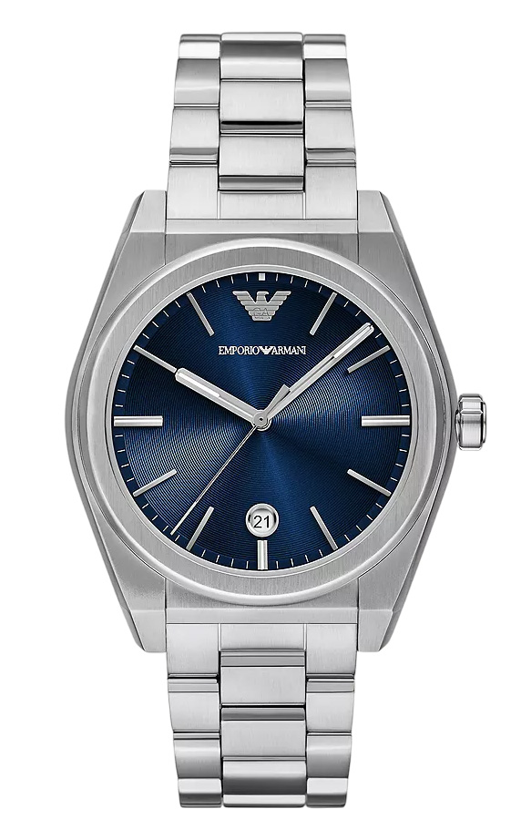 Emporio Armani Federico AR11620 - Quartz - Silver - Herrklocka - Rostfri stål - Härdat mineralglas