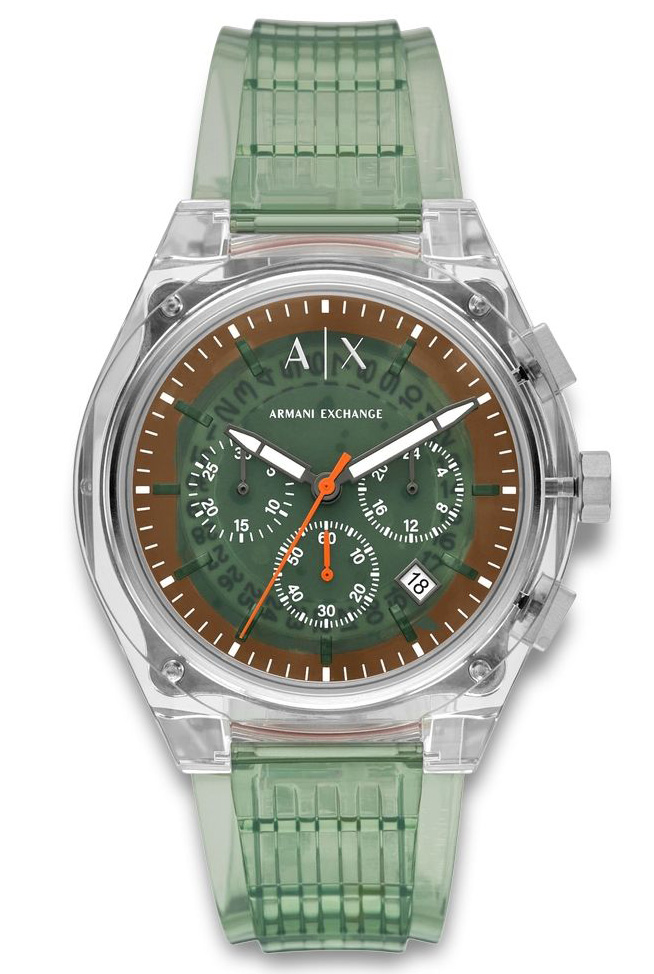 Armani Exchange Rafael AX4165 - Quartz - Plast - Herrklocka - Fiber - Härdat mineralglas