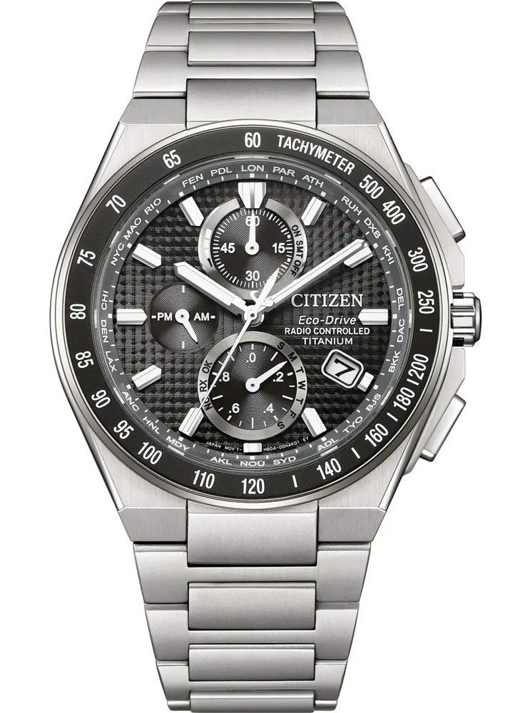 Citizen Promaster Sky Super Titanium AT8390-55E - Quartz - Silver - Herrklocka - Titan - Safir