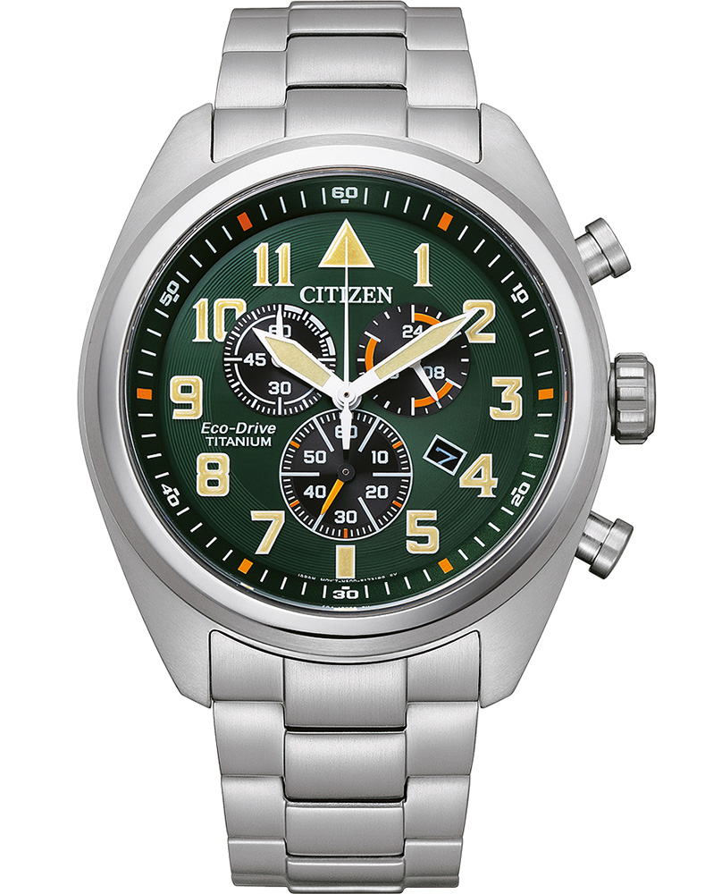 Citizen Eco-Drive Super Titanium AT2480-81X - Quartz - Silver - Herrklocka - Titan - Safir