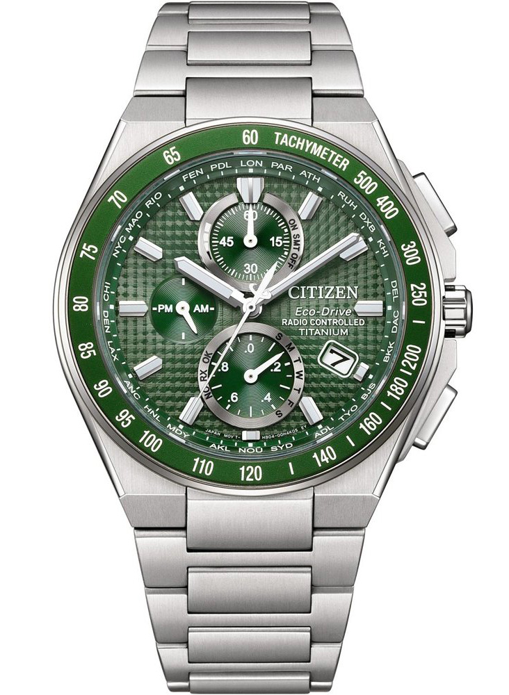 Citizen Sky Promaster Titanium AT8398-53X - Quartz - Silver - Herrklocka - Rostfri stål - Safir