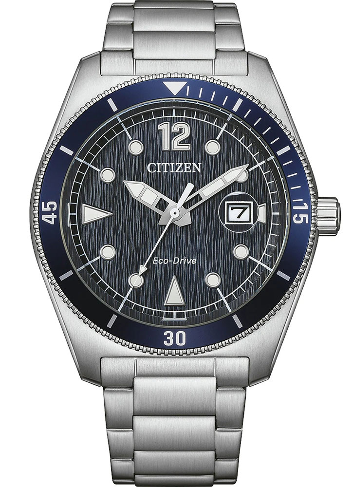 Citizen Eco Drive Sports AW1881-52L - Quartz - Silver - Herrklocka - Rostfri stål - Härdat mineralglas