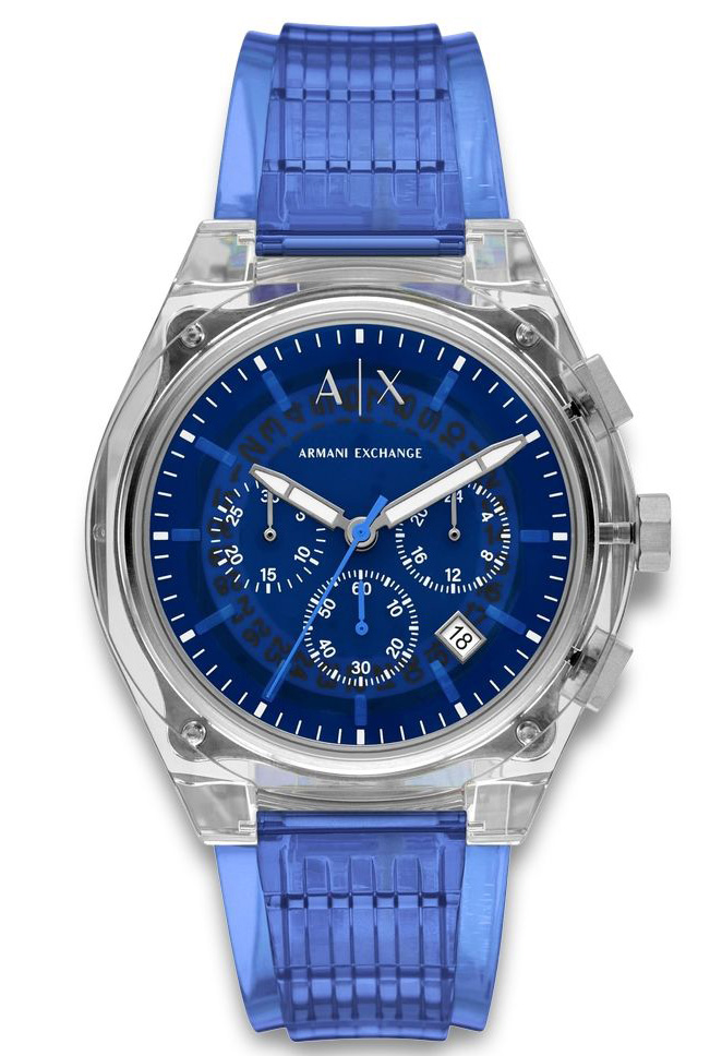 Armani Exchange Rafael AX4166 - Quartz - Plast - Herrklocka - Fiber - Härdat mineralglas