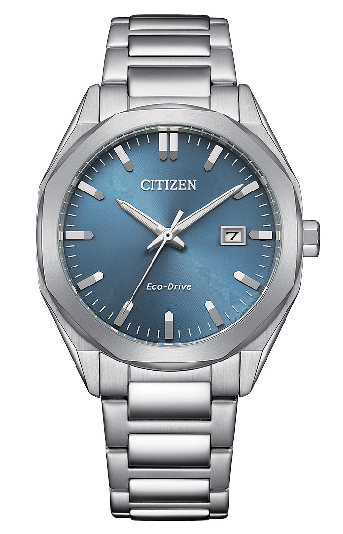 Citizen Eco Drive Sports BM7620-83M - Quartz - Silver - Herrklocka - Rostfri stål - Härdat mineralglas