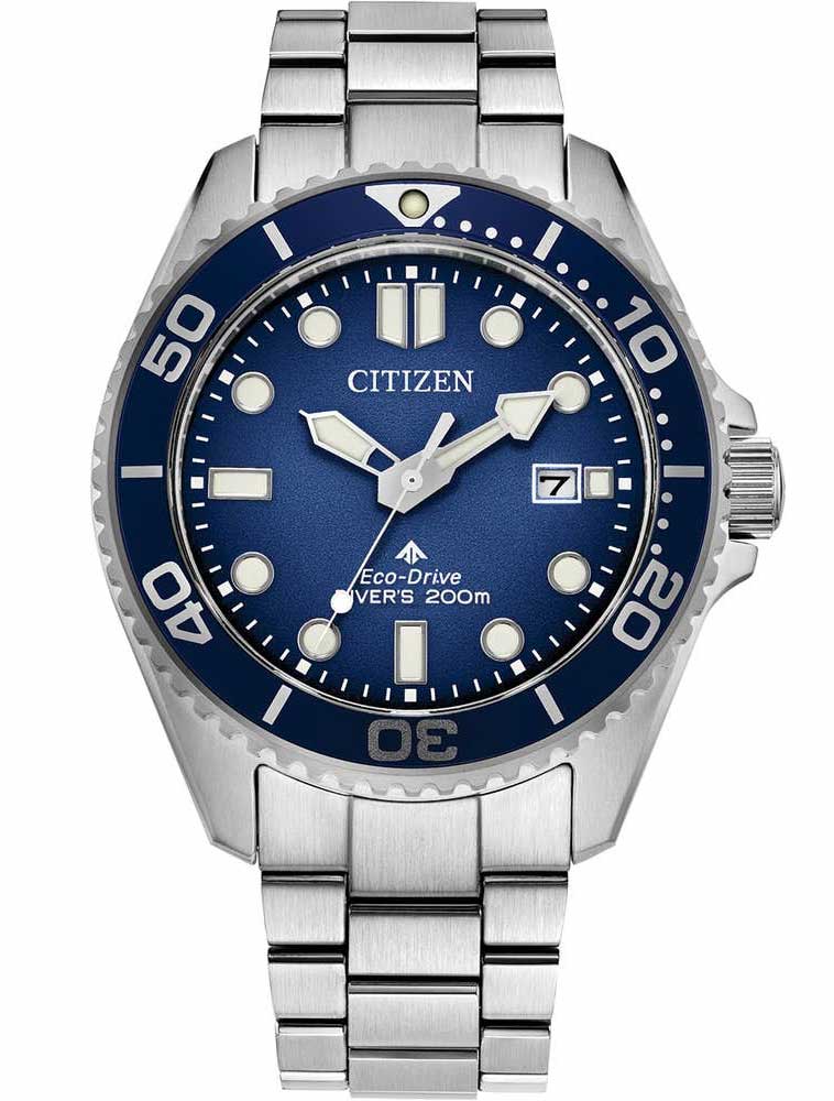 Citizen Promaster Eco-Drive Diver BN0260-54L - Quartz - Silver - Herrklocka - Rostfri stål - Safir