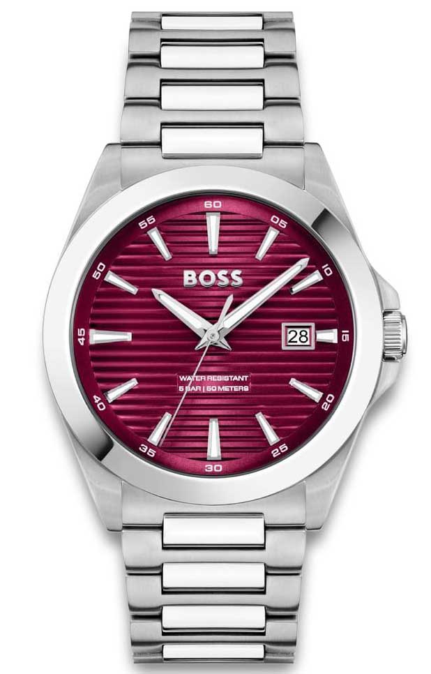 BOSS Strike 1514174 - Quartz - Guld - Herrklocka - Rostfri stål - Härdat mineralglas
