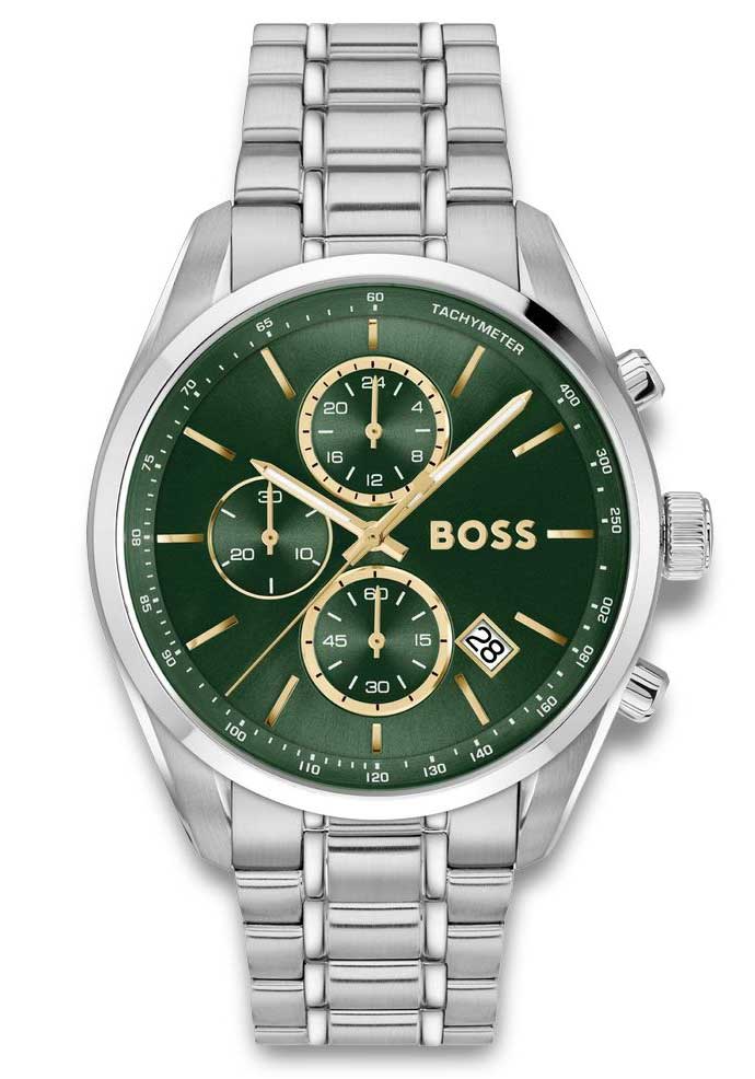 BOSS Sport Lux 1514266 - Quartz - Silver - Herrklocka - Rostfri stål - Härdat mineralglas