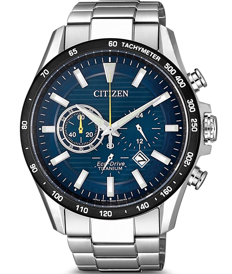 Citizen Eco-Drive Iivo Niskanen Limited Edition kronograf i Super Titanium | CA4444-82L - Quartz - Silver - Herrklocka - Titan - Safir