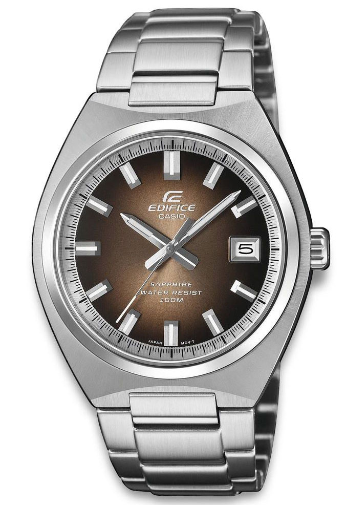 Casio Edifice EFB-109D-5AVEF - Quartz - Silver - Herrklocka - Rostfri stål - Safir