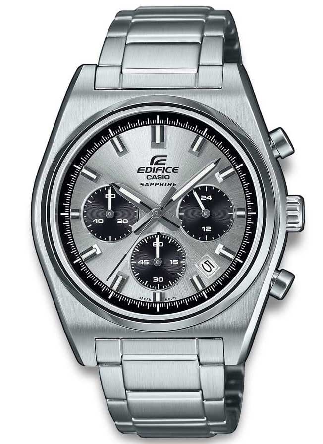 Casio Edifice EFB-730D-7AVUEF - Quartz - Silver - Herrklocka - Rostfri stål - Safir
