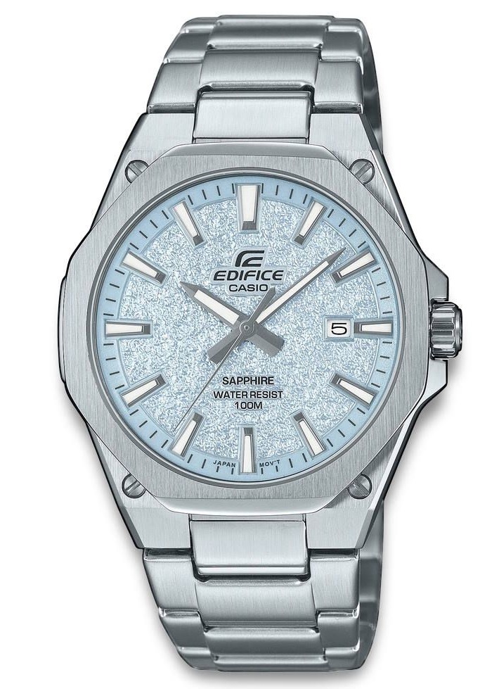 Casio Edifice EFR-S108DE-2AVUEF - Quartz - Silver - Herrklocka - Rostfri stål - Safir