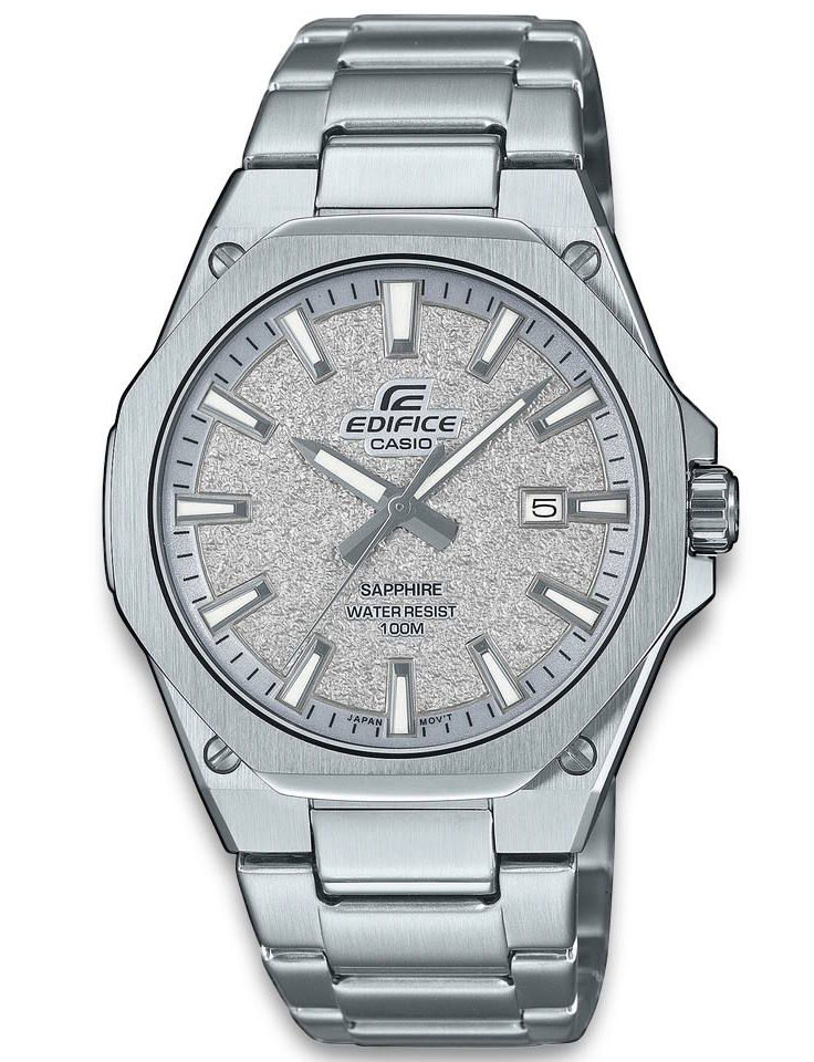Casio Edifice EFR-S108DE-8AVUEF - Quartz - Silver - Herrklocka - Rostfri stål - Safir