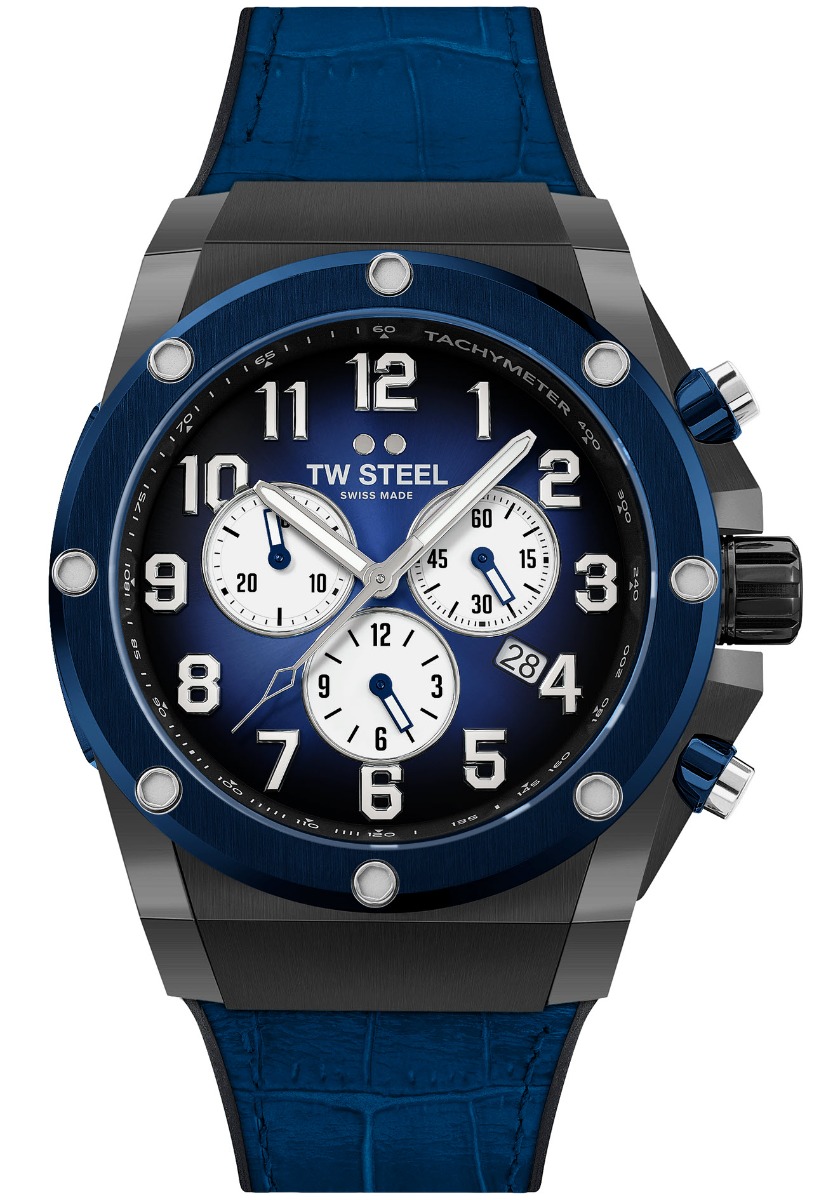 TW Steel Ace Genesis Limited Edition (1000 pieces worldwide) ACE134 - Quartz - Svart - Herrklocka - Silikon - Safir