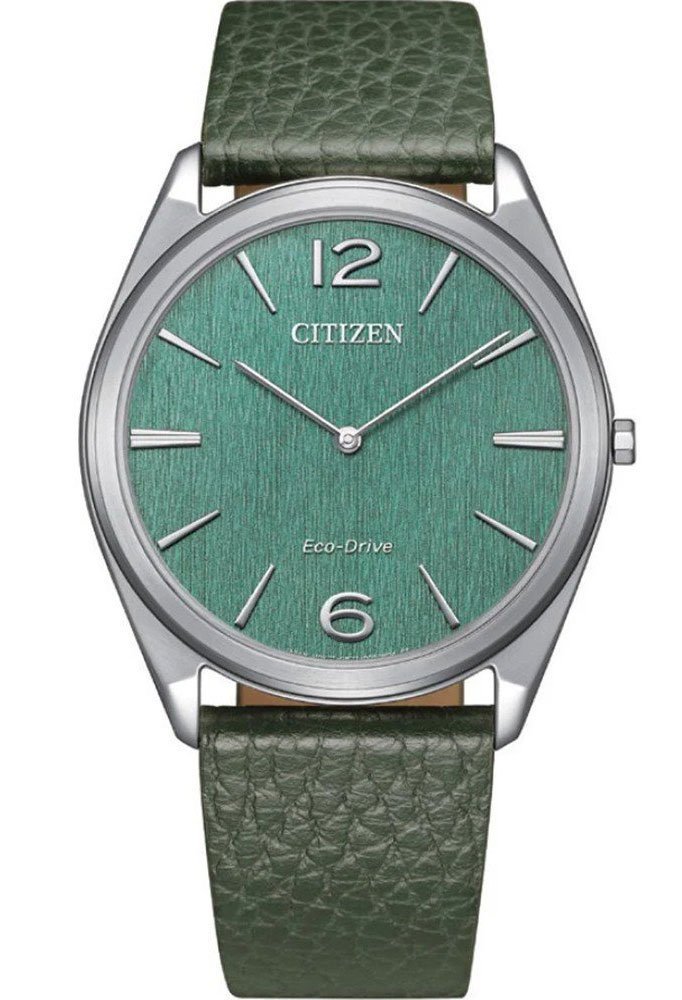 Citizen Eco-Drive Suratto AR3120-32X - Quartz - Grå - Herrklocka - Läder - Safir