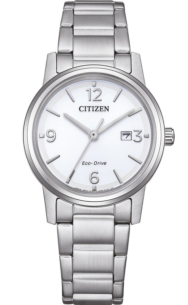 Citizen Sport Solar Power Ladies EW2720-57A - Quartz - Silver - Damklocka - Rostfri stål - Safir