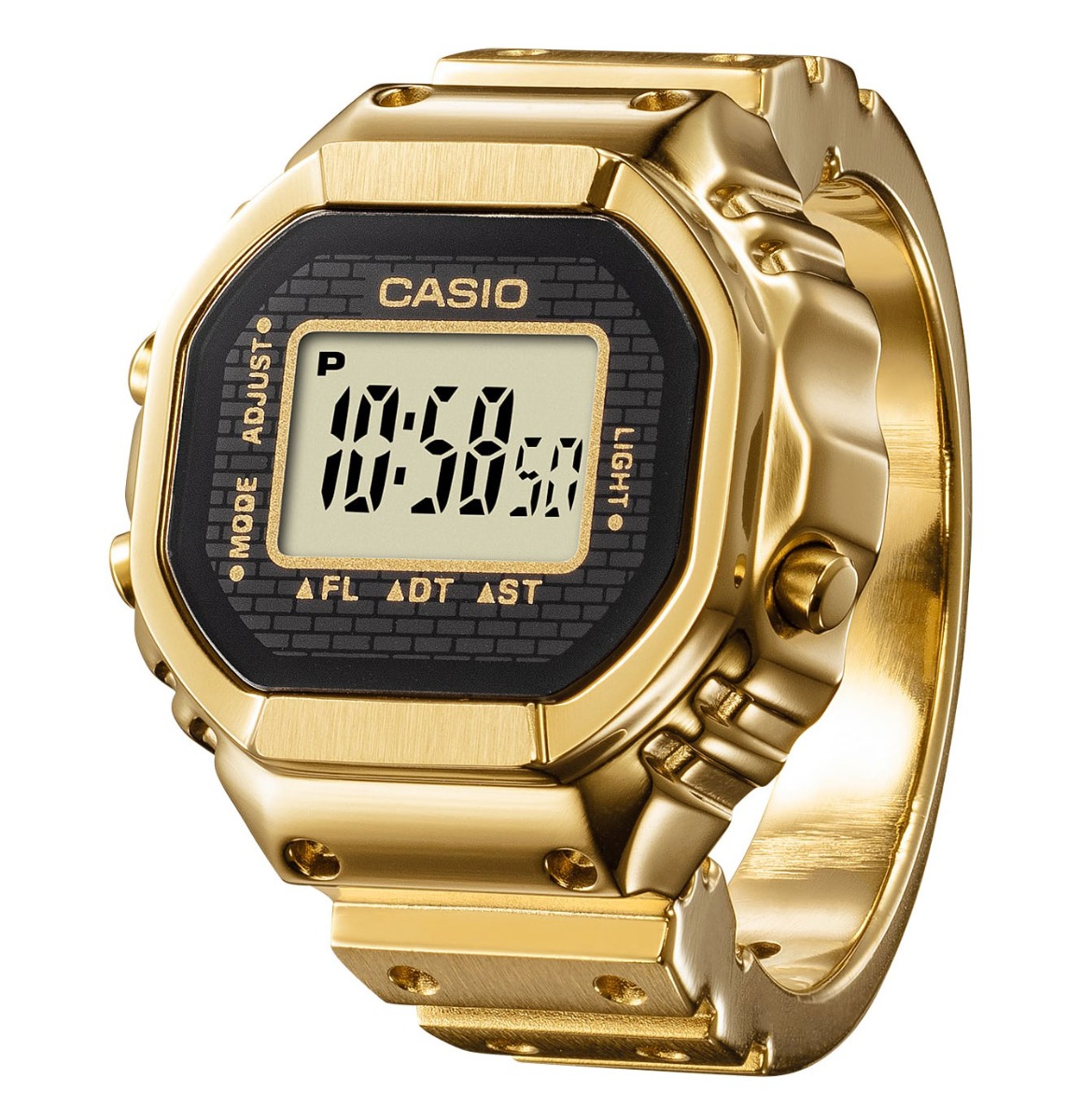 Casio 50th Anniversary Ring Watch CRW-001G-9ER - - Guld - Unisex - -