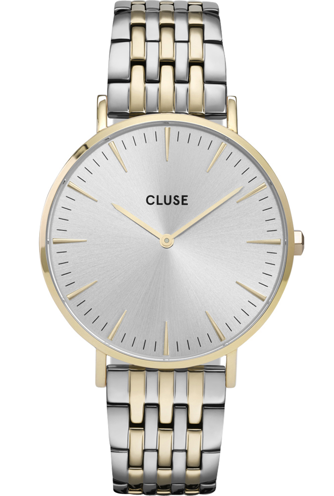 Cluse Boho Chic CW0101201025 - Quartz - Silver - Damklocka - Rostfri stål - Härdat mineralglas