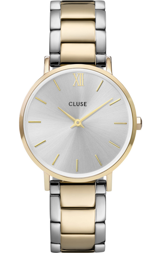 Cluse La Minuit CW0101203028 - Quartz - Silver - Damklocka - Rostfri stål - Härdat mineralglas