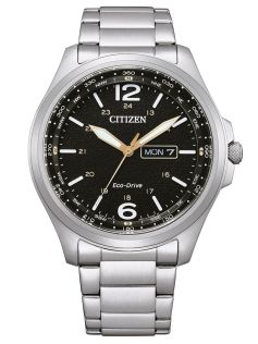 Citizen Eco-Drive herrklocka med militär tidsskala | AW0110-82E