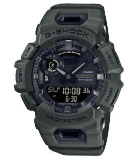 Träningssmartwatch med stegräknare och Bluetooth i grön urban stil | GBA-900UU-3AER