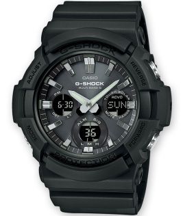 Ana-digi G-Shock med solenergi och Wave-teknik | GAW-100B-1AER