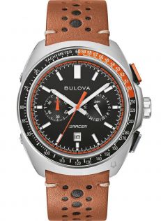 Sportig herrklocka från Bulova med kronograf och racingdesign - Racer Chronograph Collection | 98B427