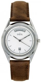 Veckodag är väldigt tydlig - Inex Ladies Silver/White A118-1S0I